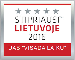 Stipriausi Lietuvoje 2016